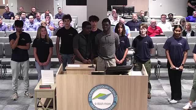 Mayor Massengill honors community leaders and public servants in Fuquay Varina