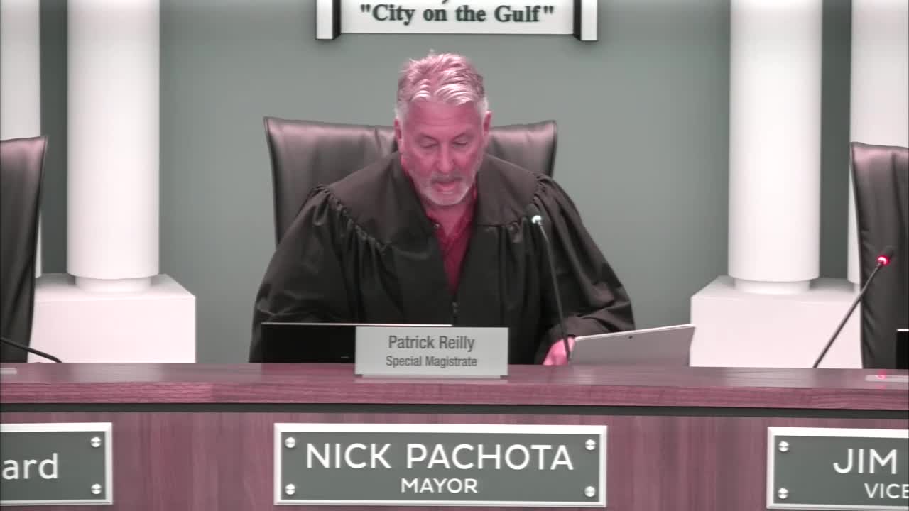 Code enforcement magistrate grants compliance rulings for property violations in Venice Avenue