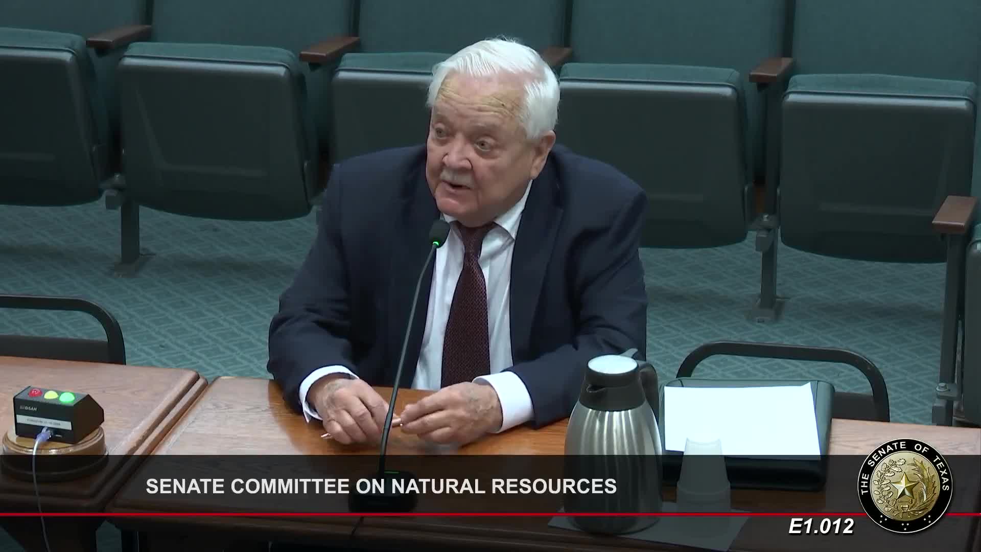 Senator Parker Presents House Bill 2890 to Protect Texas LNG Industry