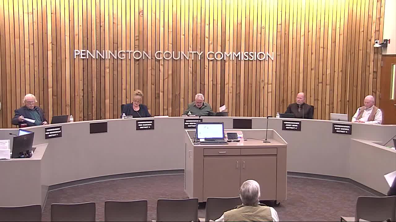 Executive Director Kristen Conzett outlines water crisis solutions for Pennington County