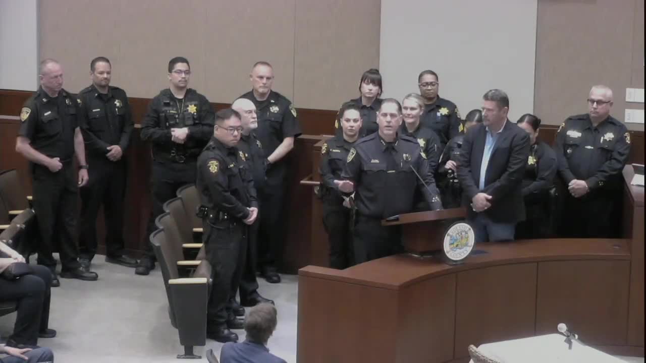 Solano County Sheriff's Office launches vocational programs and honors Officer Dan Chapman