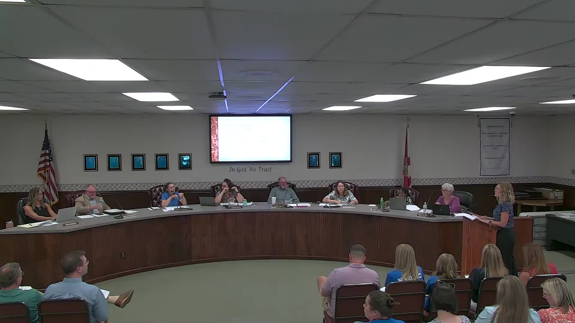 Hurricane Recovery Efforts Discussed at Local Budget Meeting