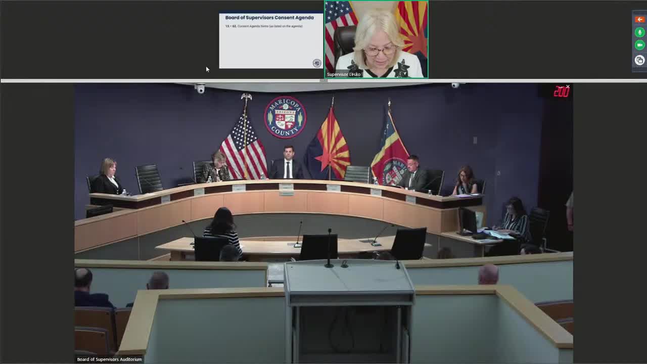Maricopa County Board discusses employment verification policy changes amid cost concerns