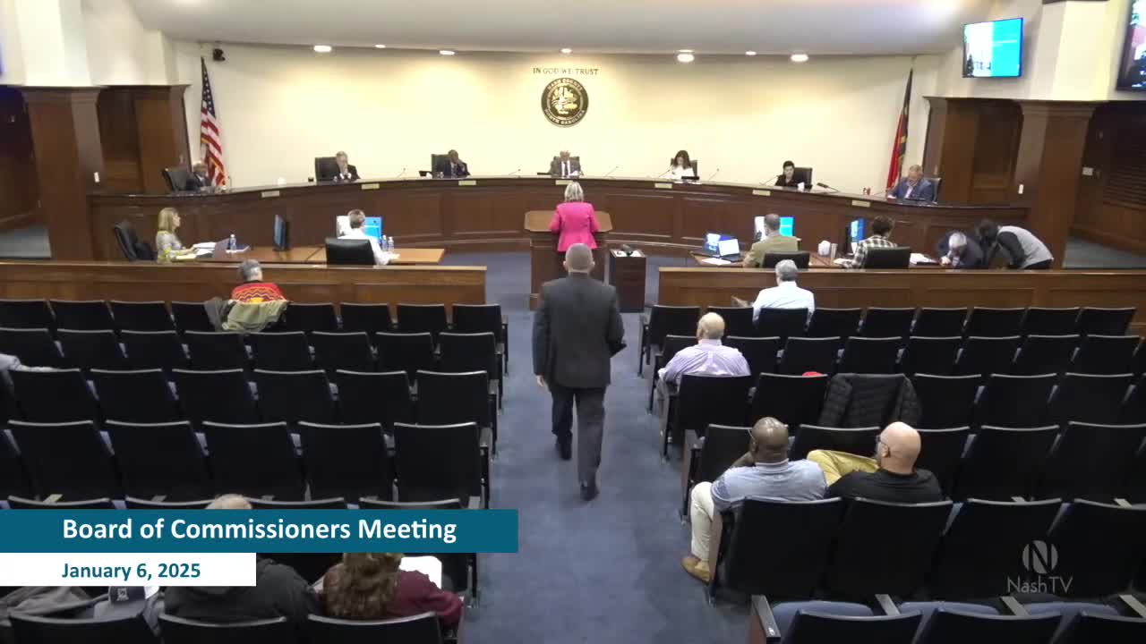 Nash County auditors issue clean opinion for FY 2023–24; commissioners accept report