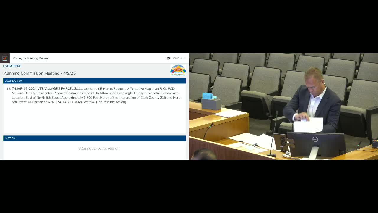 North Las Vegas approves tentative map for 77-lot Tule Springs residential development