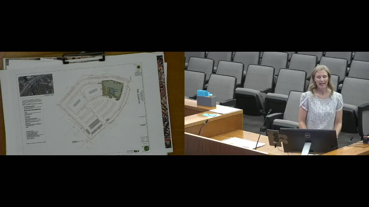Dan Colletti presents family hotel's community impact at North Las Vegas planning meeting