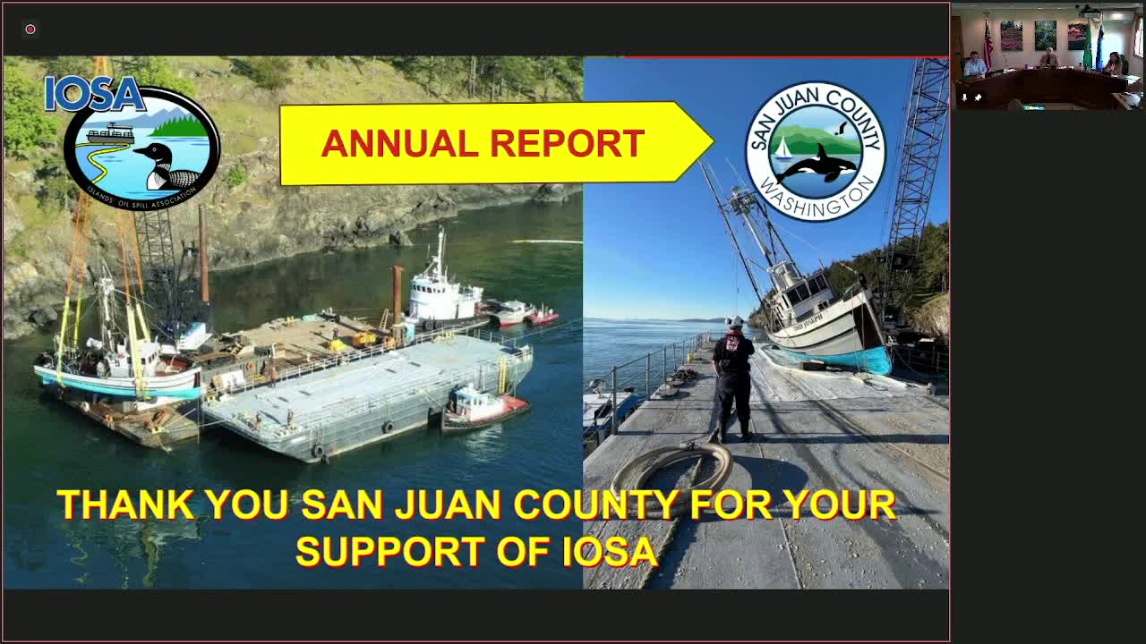 IOSA marks 40 years of local spill response in San Juan County