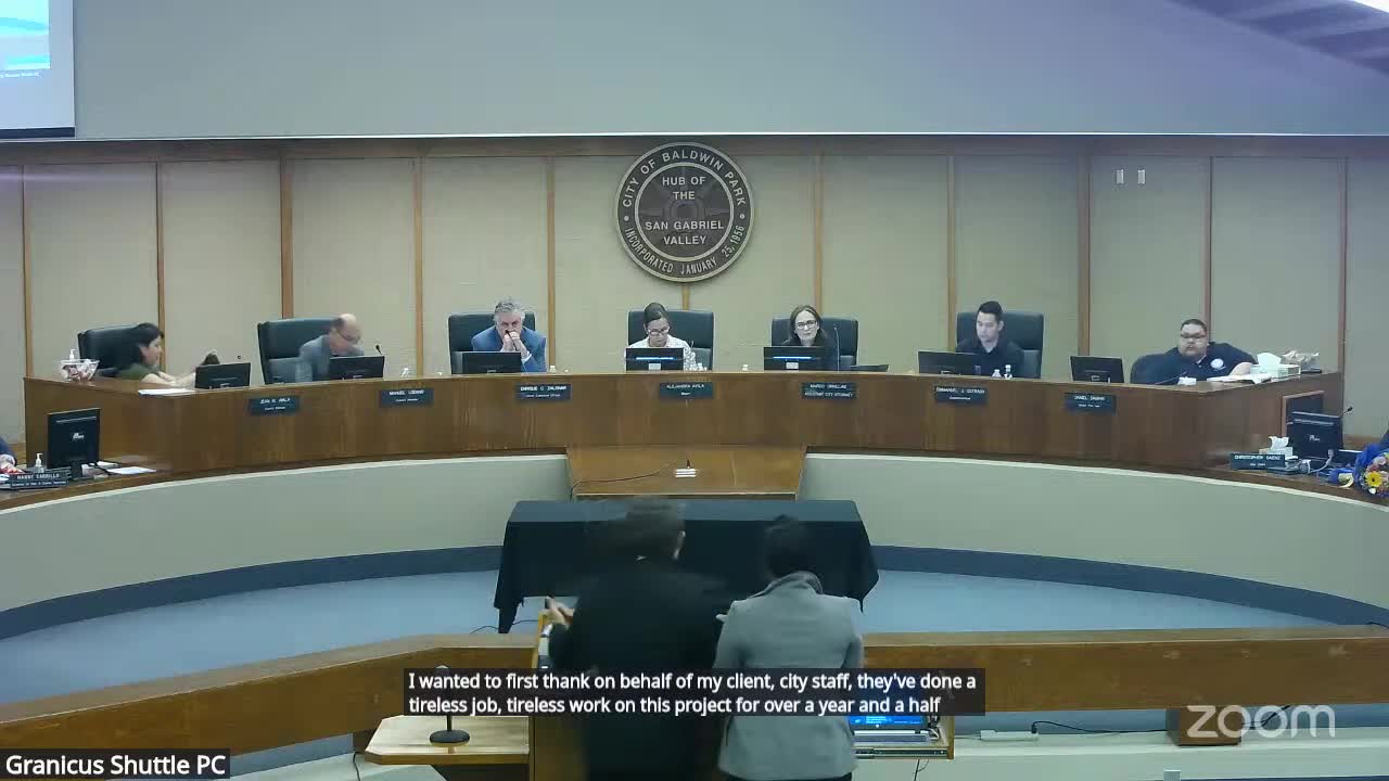 Baldwin Park City Council reviews redevelopment project for improved recreational uses