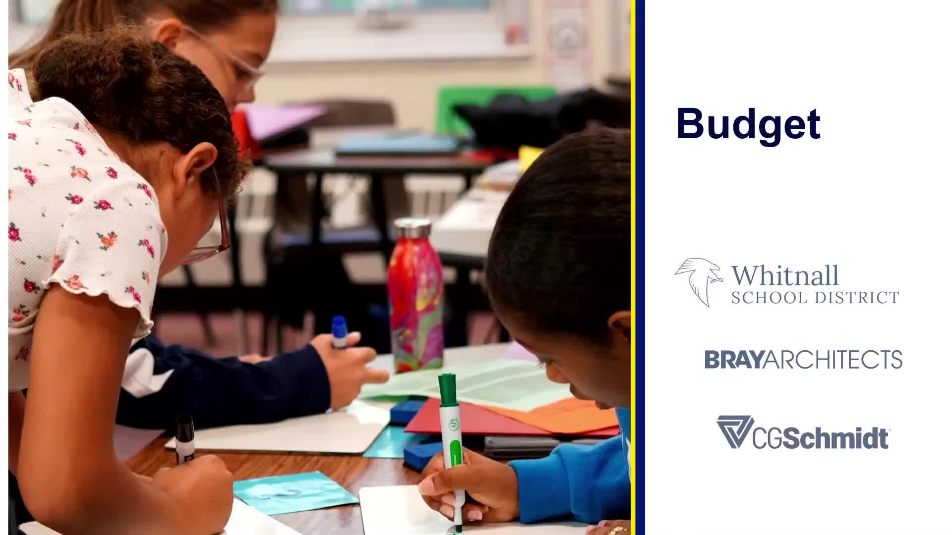 School District finalizes $78.55M budget for somatic design project