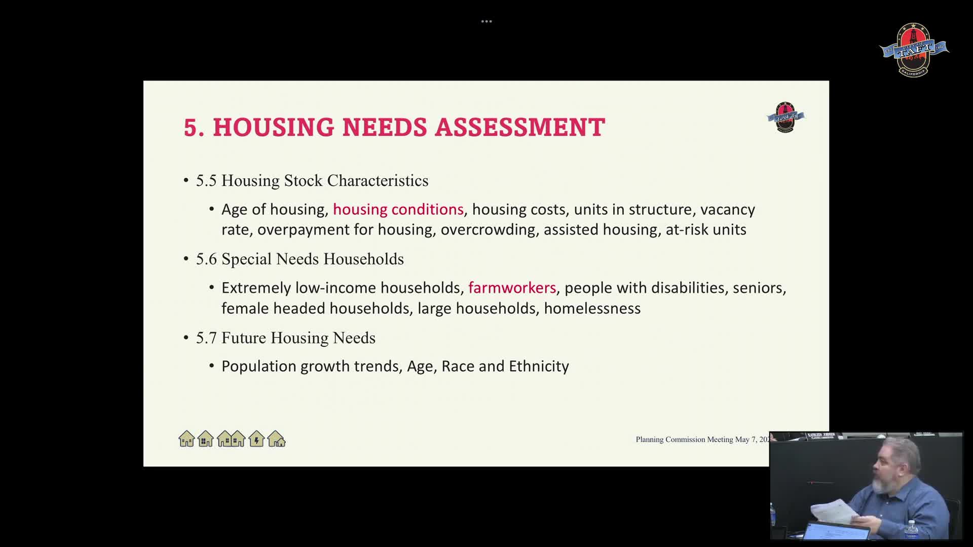 Taft officials revise housing element to include farmworker and employee housing provisions