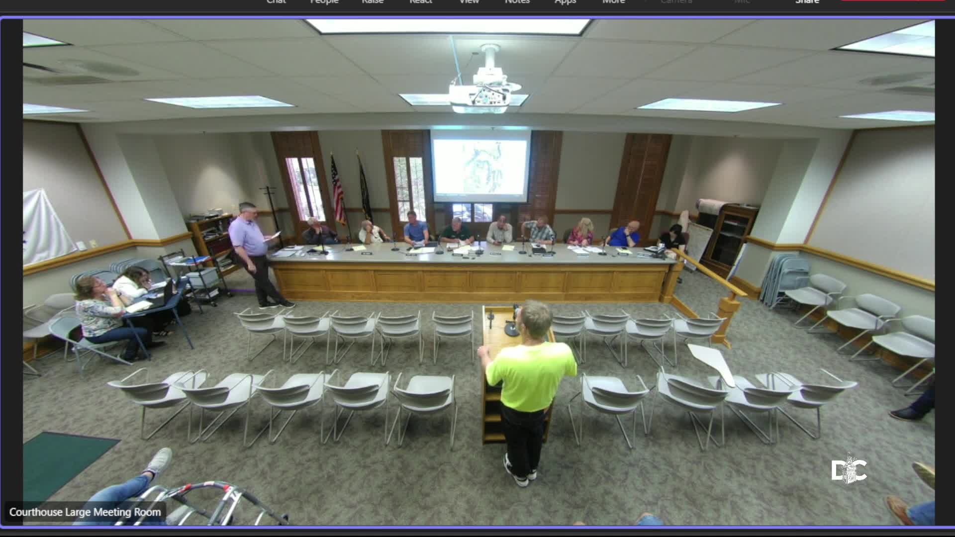 Residents protest proposed development near creek over flooding concerns