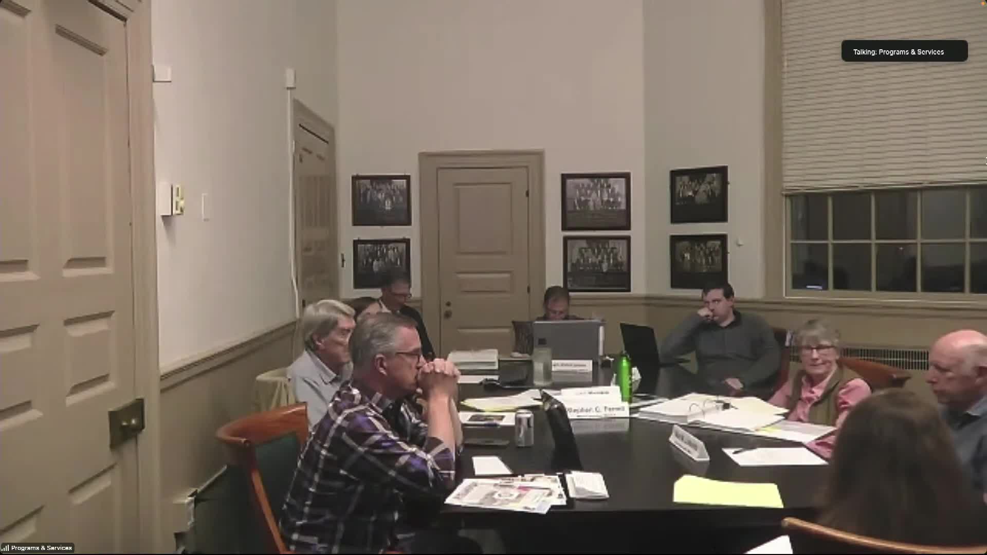 Council approves $2.3M budget and reviews veteran compensation study findings