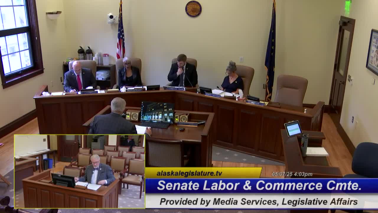 Alaska Senate considers Bill 35 to clarify workers' compensation for delivery drivers
