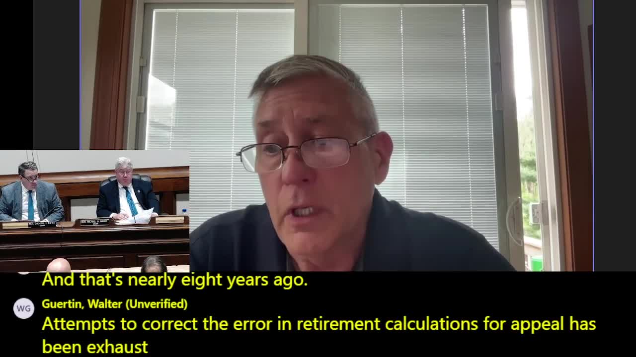 Massachusetts committee considers pension bills for retired firefighters with Parkinson's disease