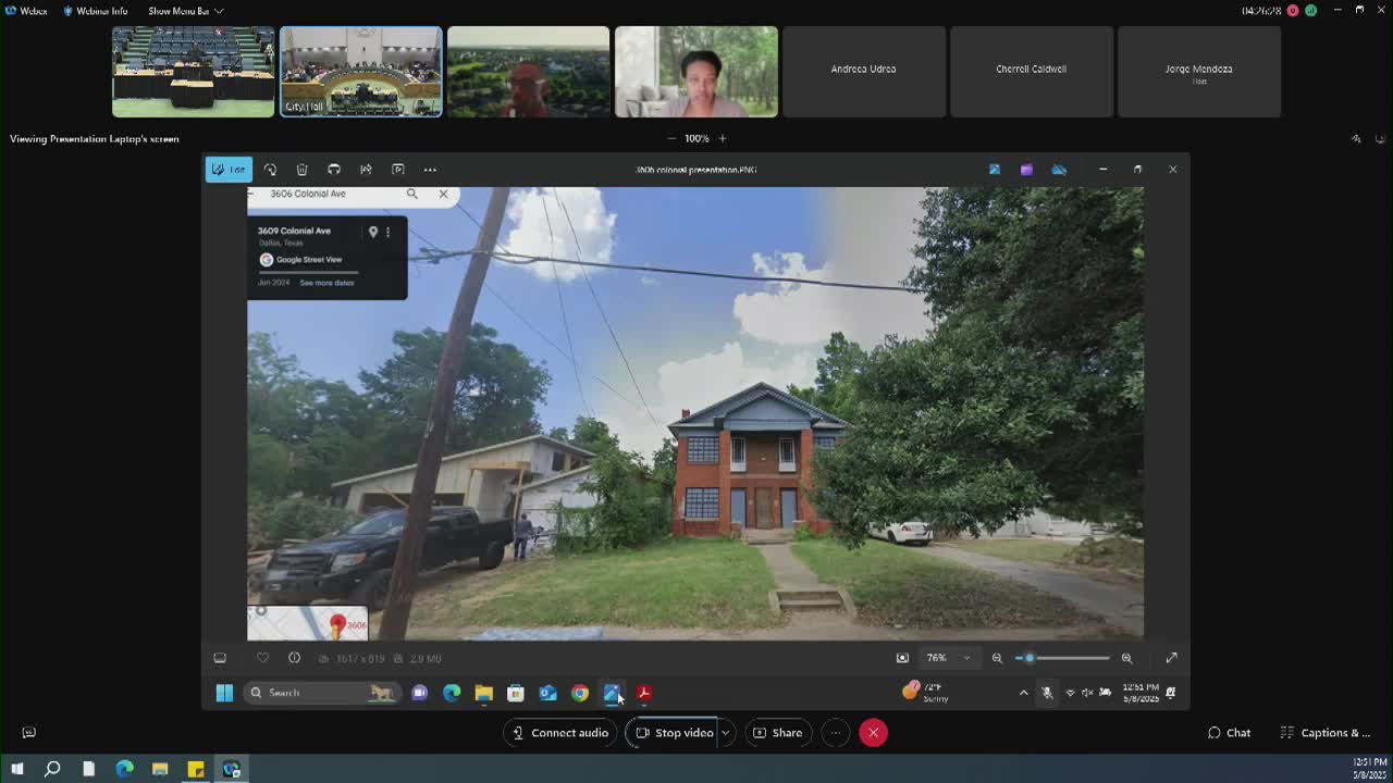 Dallas Homeowner Advocates Against PD 595 Duplex Regulations Impacting South Dallas Housing