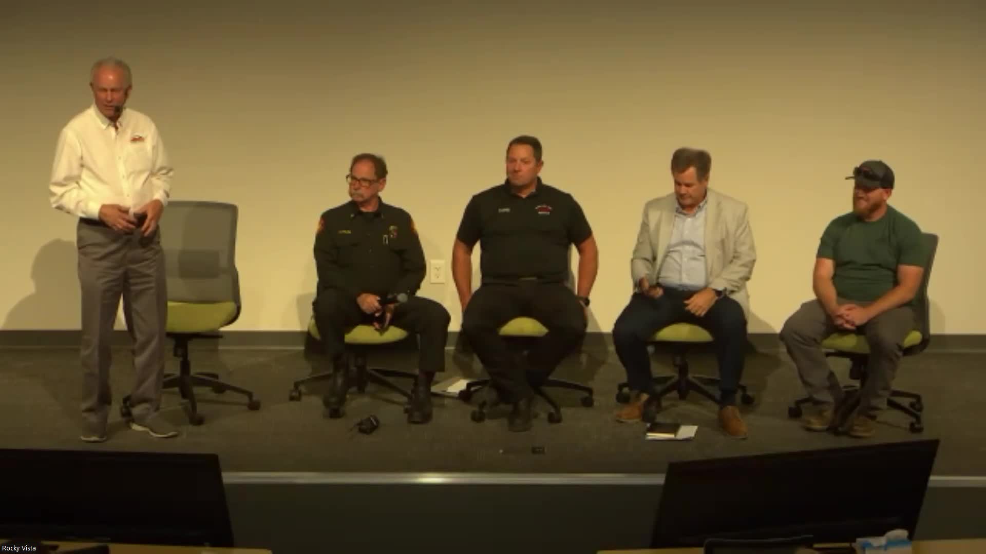 Community meeting highlights emergency services and invites public questions
