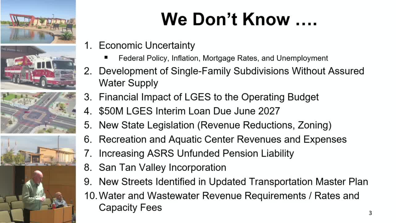 Town Council proposes $187M budget focusing on infrastructure and public safety expenditures