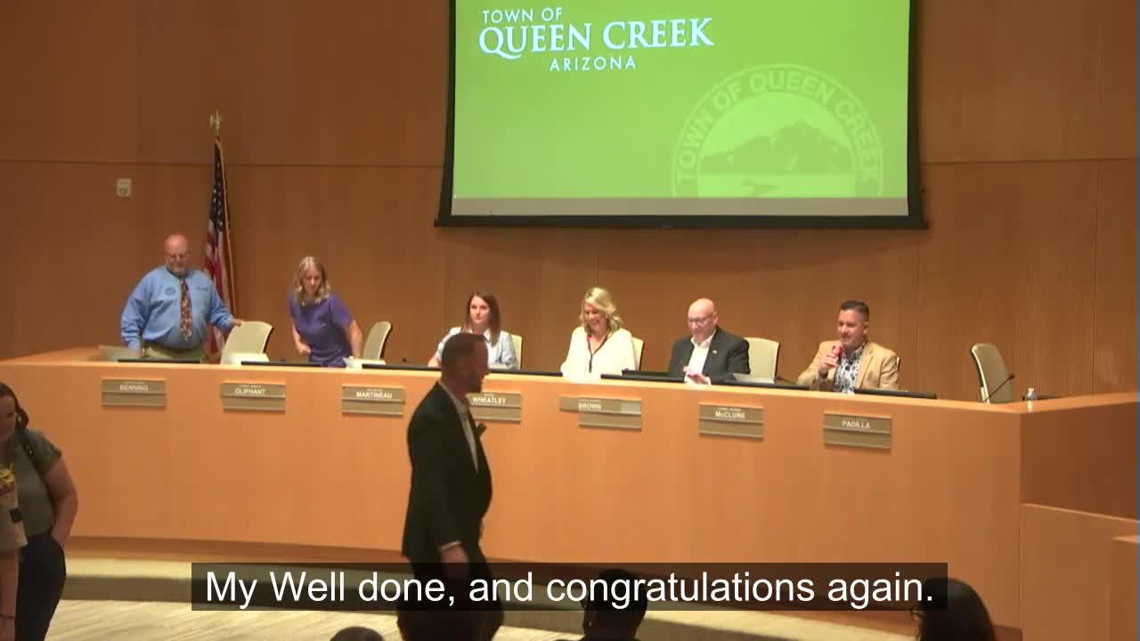 Queen Creek honors municipal clerks and public works professionals during May celebrations