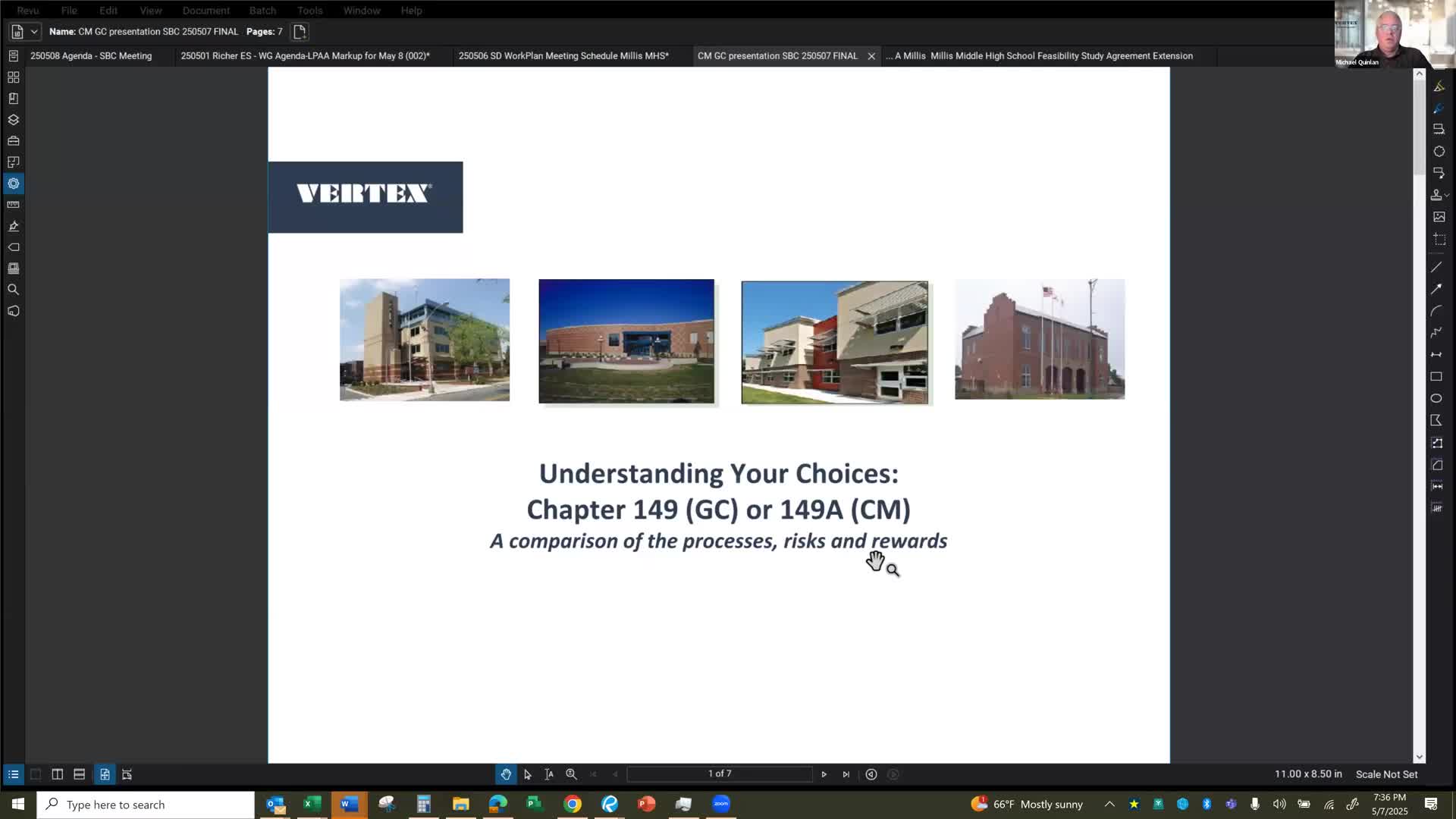 Millis School Committee endorses Construction Manager at Risk approach for middle high school project