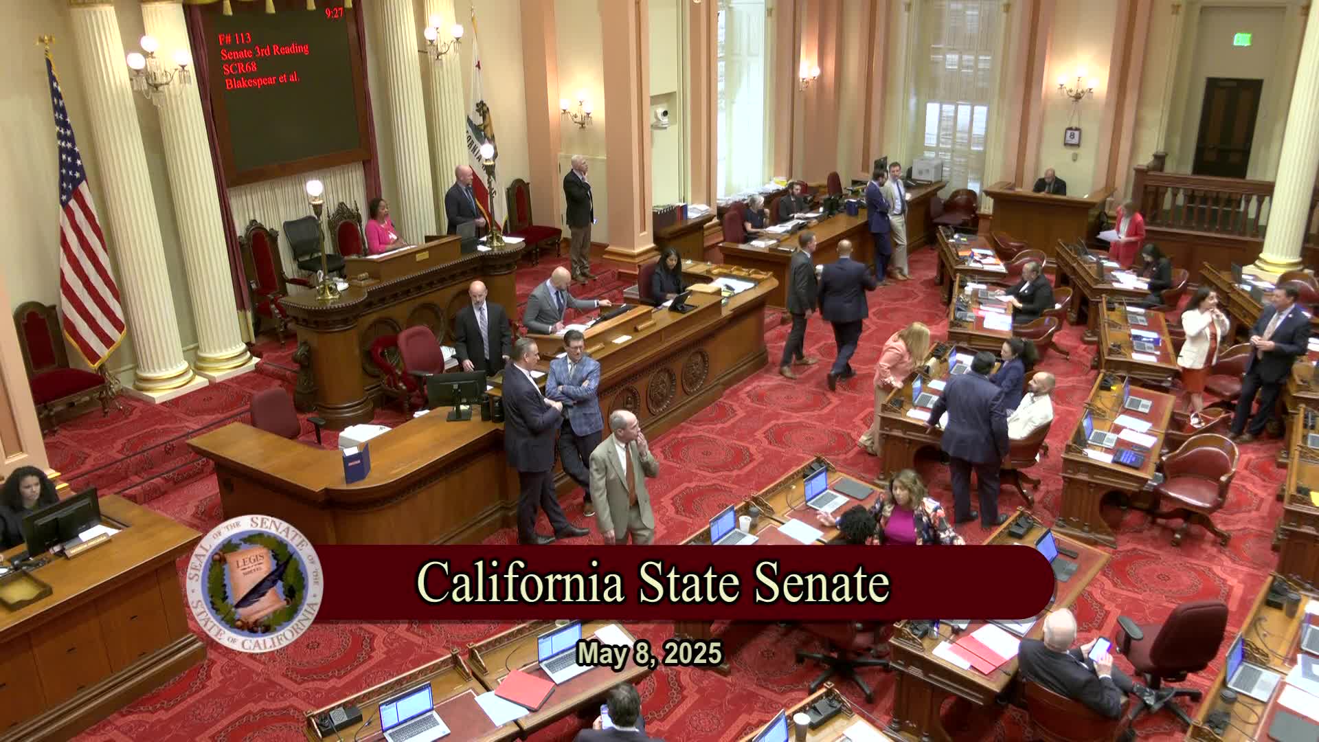 Senator Blakespore declares Tardive Dyskinesia Awareness Week in California