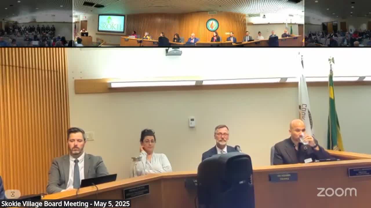 Skokie Village Council honors Michael for 30 years of dedicated public service