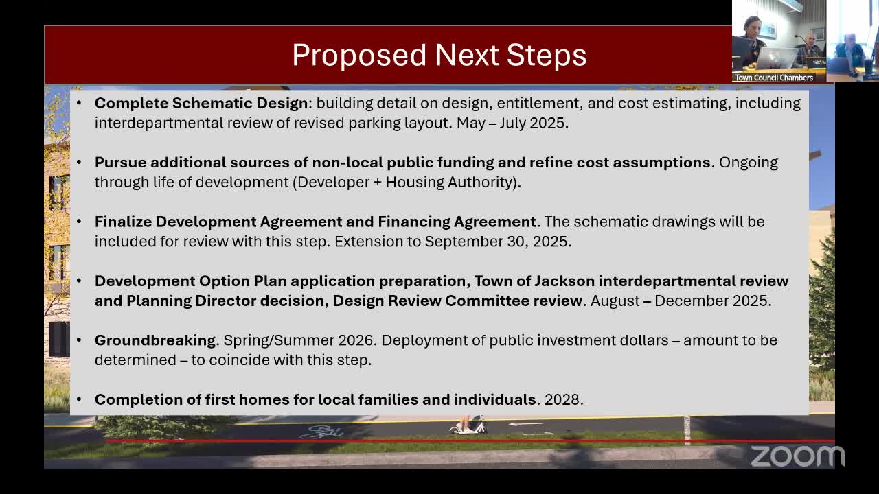 Mayor Gardner leads discussion on park space integration and funding limits