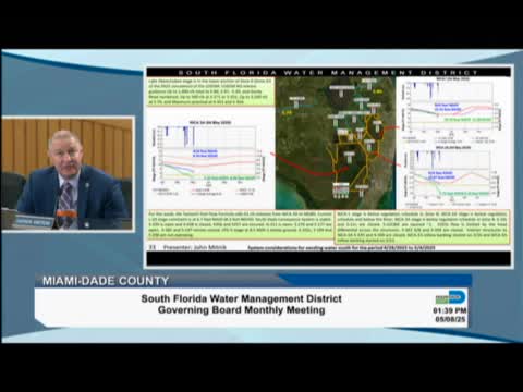 Water Management District outlines drought responses for Miami Dade and Broward counties