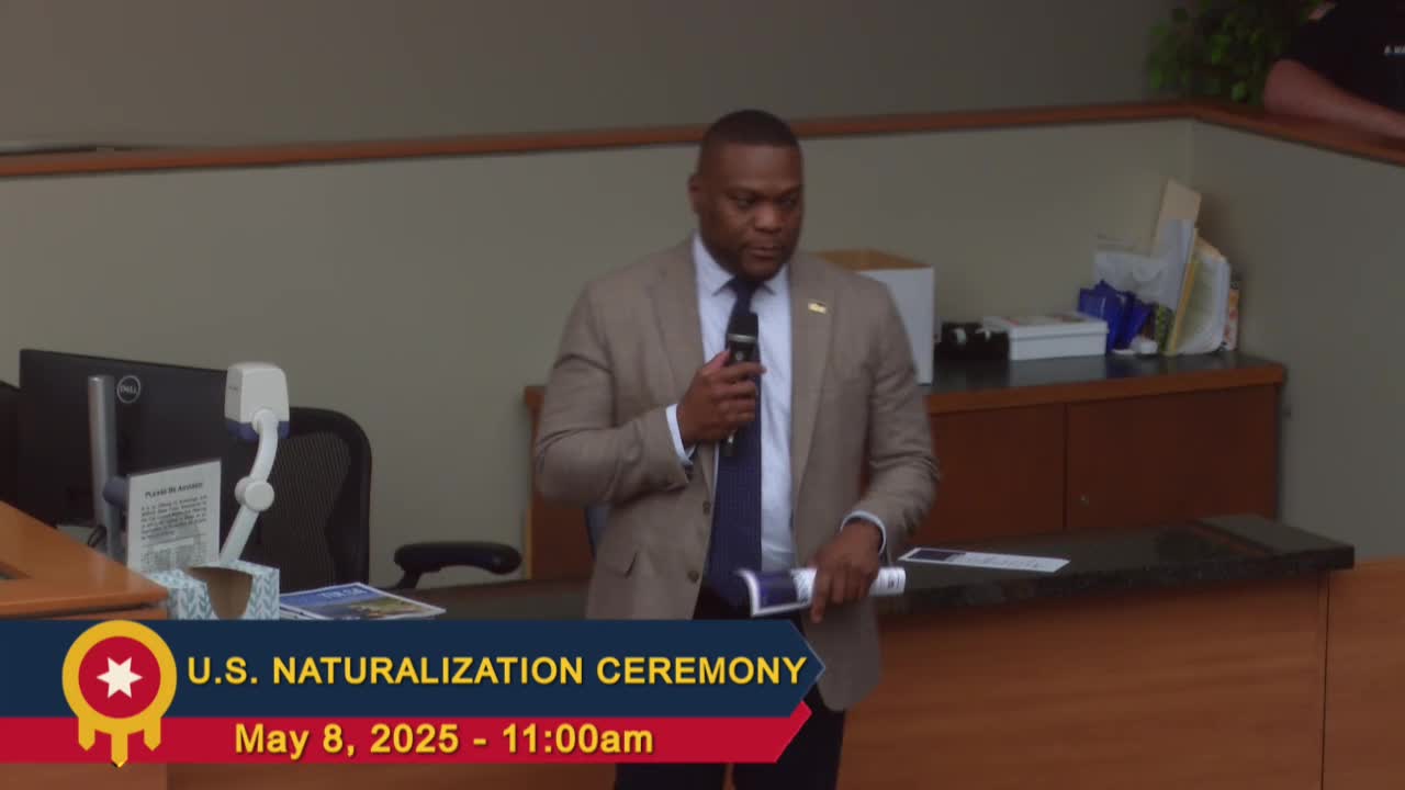 Mayor celebrates new citizens at Tulsa's community welcome ceremony