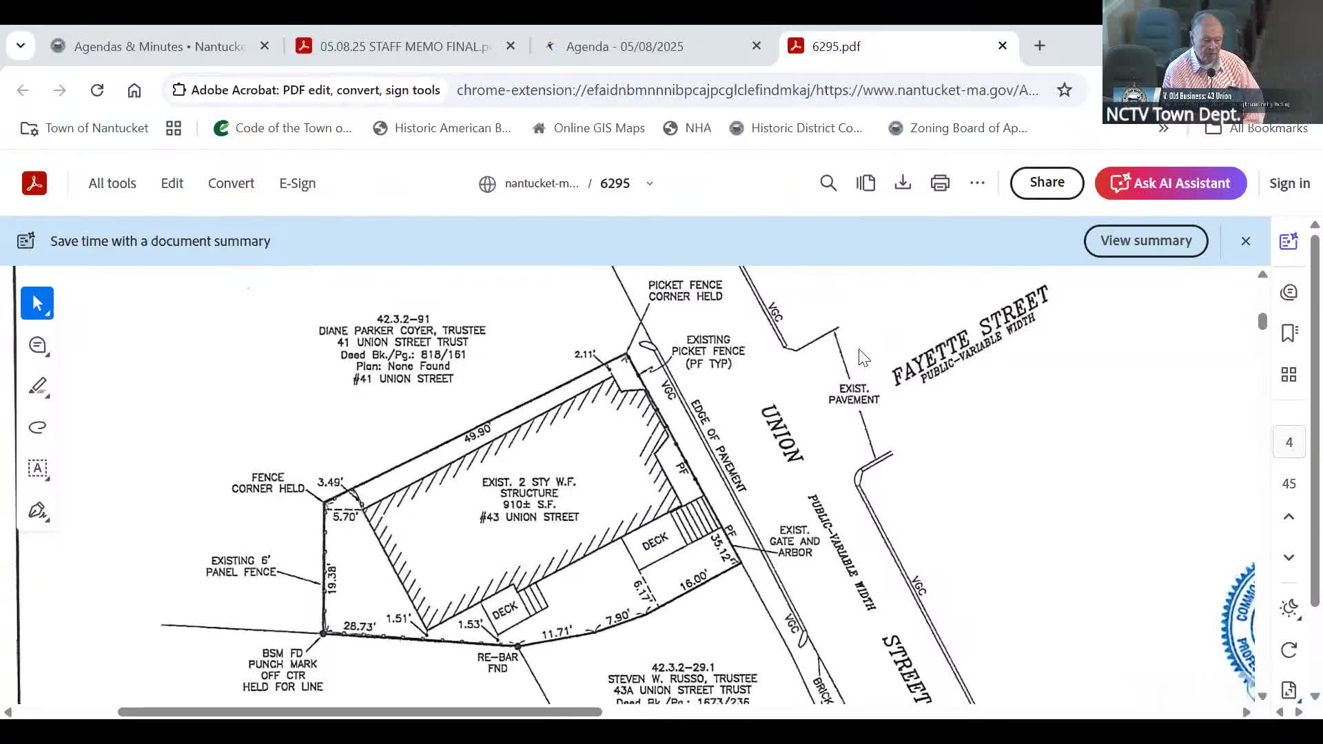 Nantucket zoning board discusses town tree protections amid construction concerns