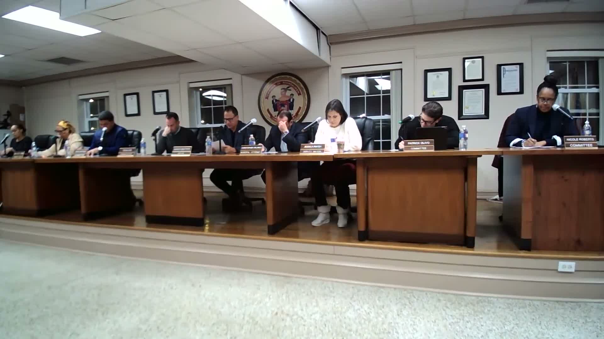 Pennsauken Committee approves consent agenda including purchasing contracts, change order and emergency‑management subgrant