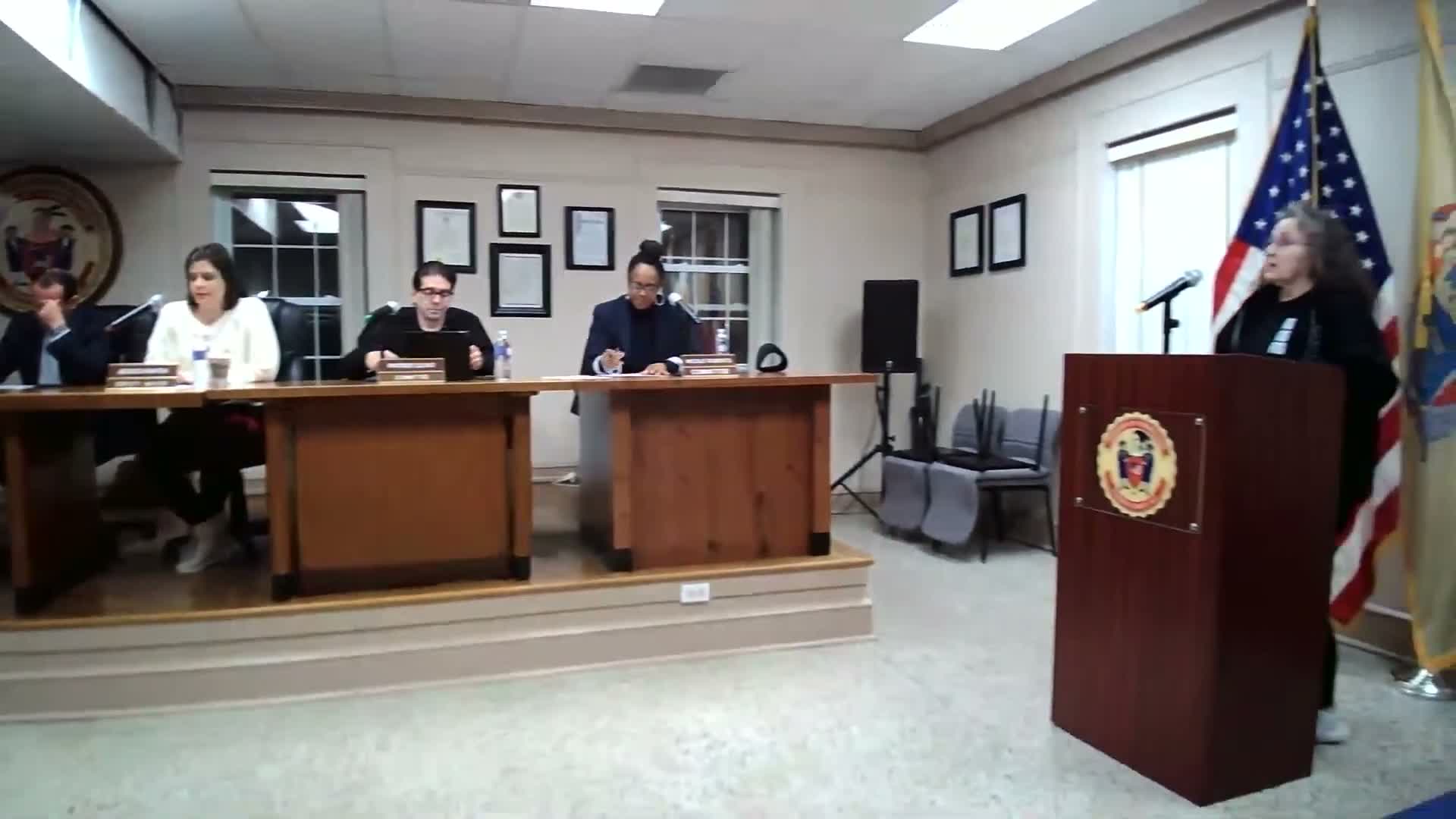 Pennsauken resident tells committee she endured months of targeted loud‑music harassment; township pledges follow‑up