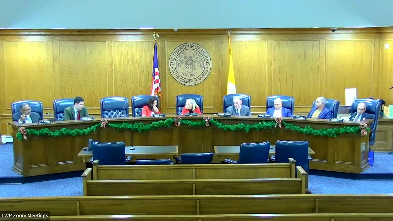 Morris Township Committee approves EV resolution and tax settlement agreement
