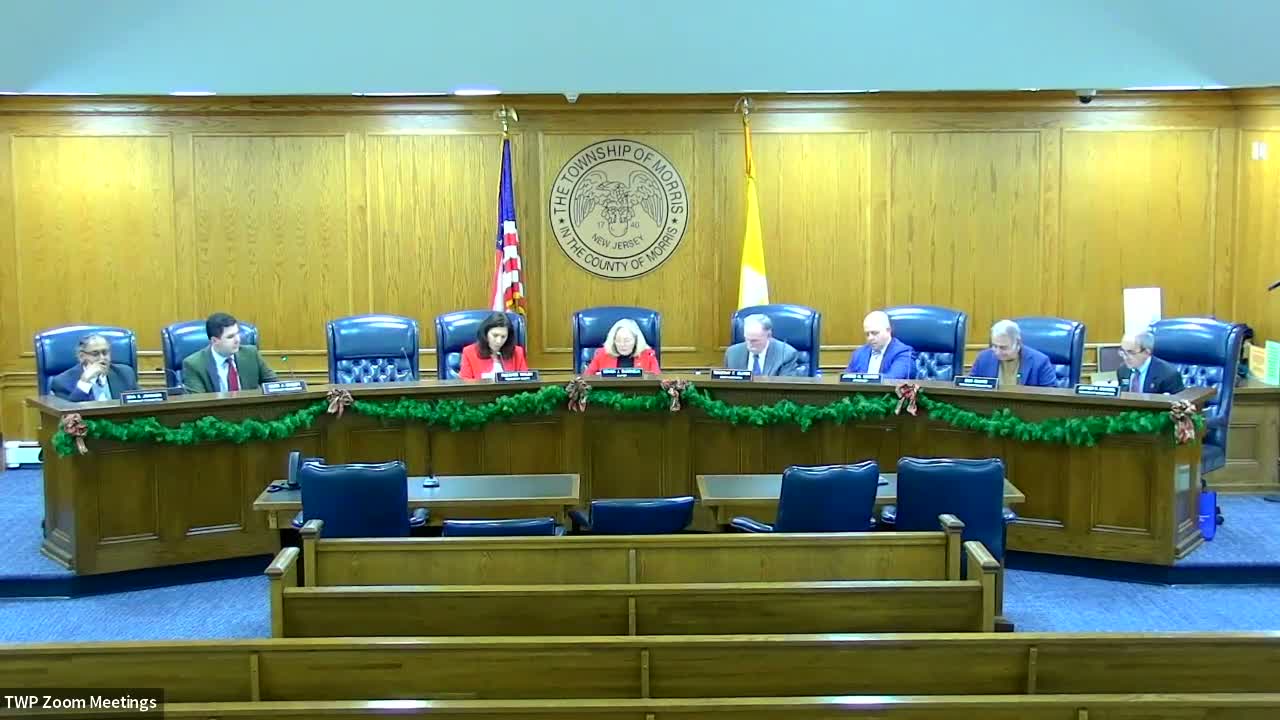 Morris Township adopts parking and vehicles-for-hire ordinances