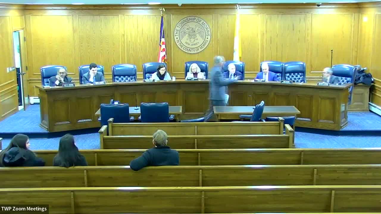 Morris Township declares itself a "fair, safe and welcoming" community; public speaker urges nonparticipation in 287(g) program