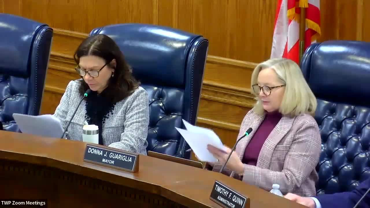 Township to accept open-space parcel from Colgate redevelopment; ball field replacement completed by developer