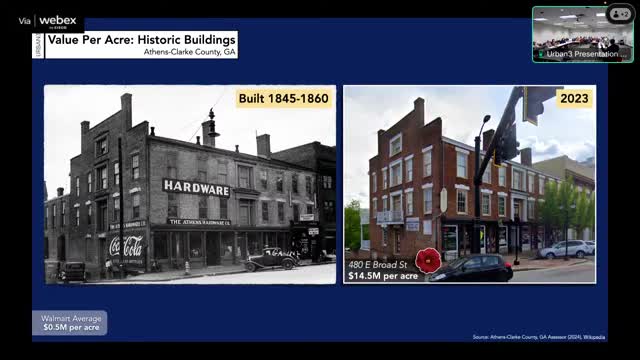 Architect highlights cultural impact of historic buildings in community value discussion