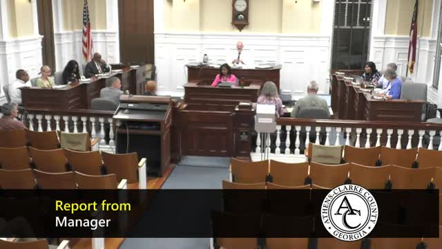 Commissioner Myers addresses youth group cleanup and upcoming community development meeting