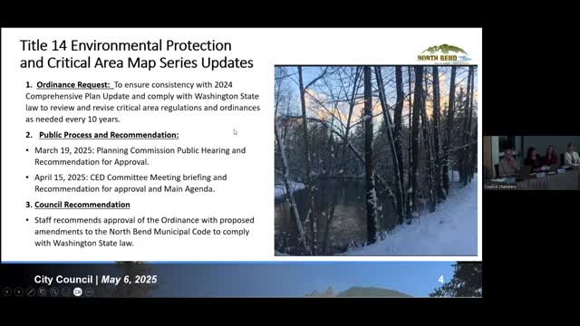 North Bend Council approves environmental protection ordinance amid indigenous outreach