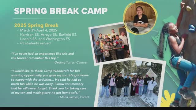 Camp Woodcraft enhances student confidence through outdoor activities and new programs