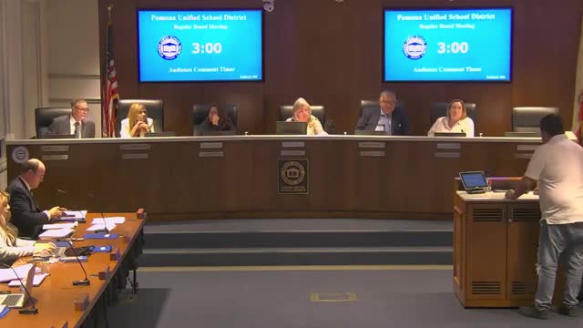 Pomona community leader supports proclamation for student success and resource access