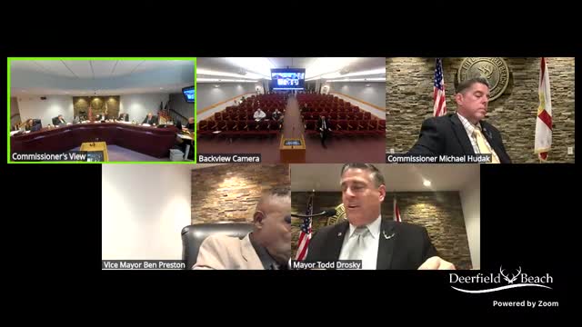 Commissioner Hudak proposes amnesty program and safety initiatives for Century Village