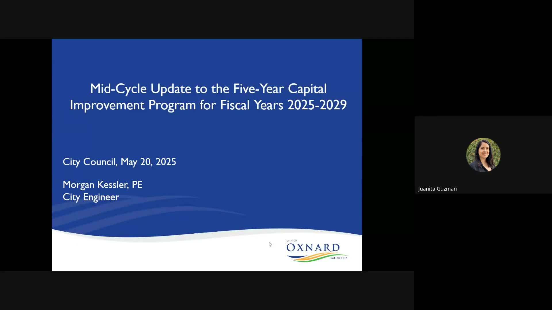 Oxnard City Council approves mid-cycle updates to 2025-2029 capital improvement program