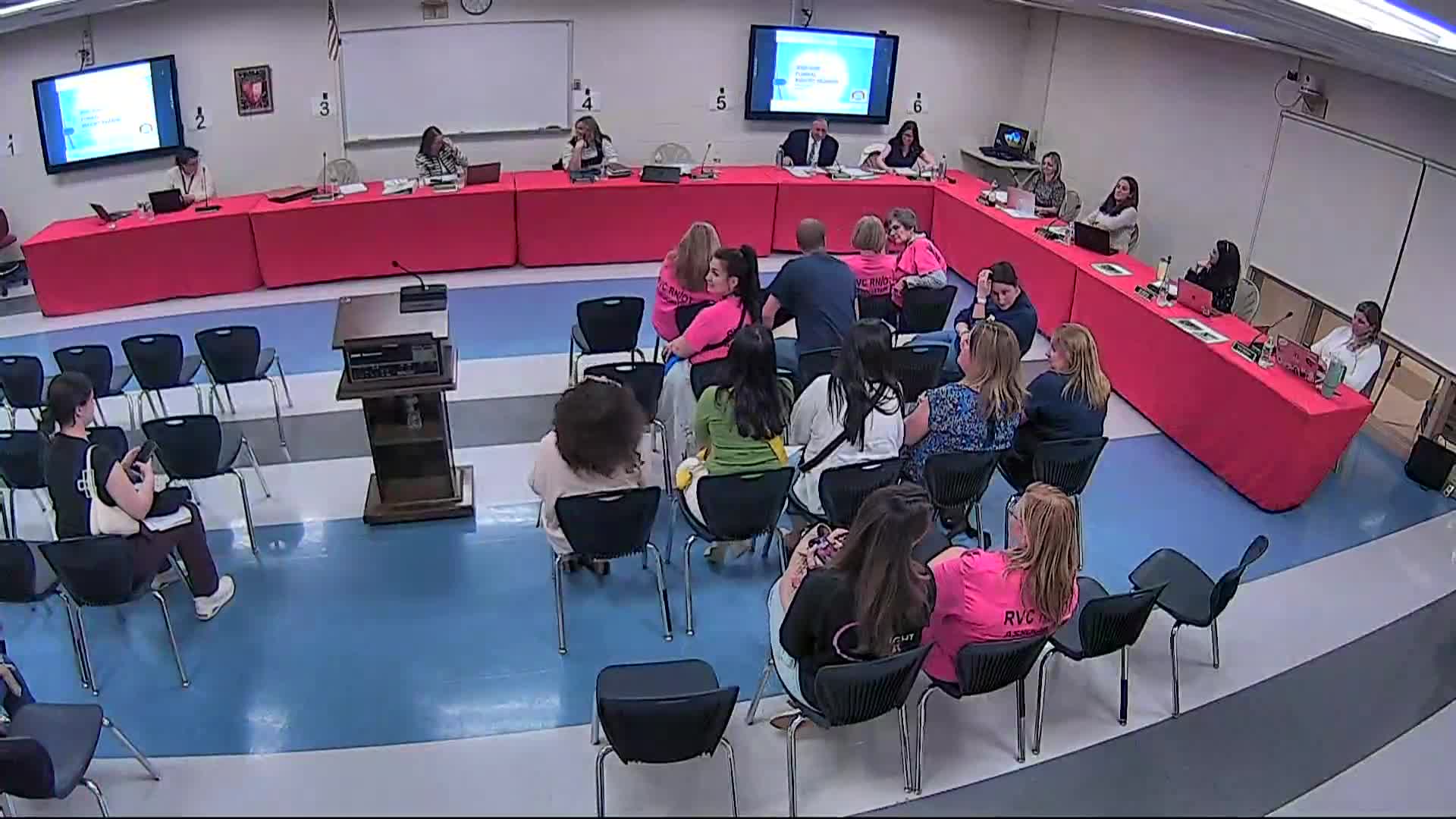 Rockville Centre board hears 2025–26 budget presentation; district cites transportation and insurance increases and details contingency cuts