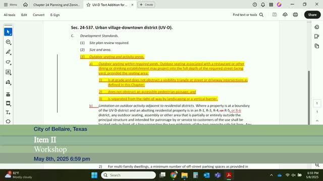 Zoning Committee recommends 17-foot height limit for commercial buildings near residential areas