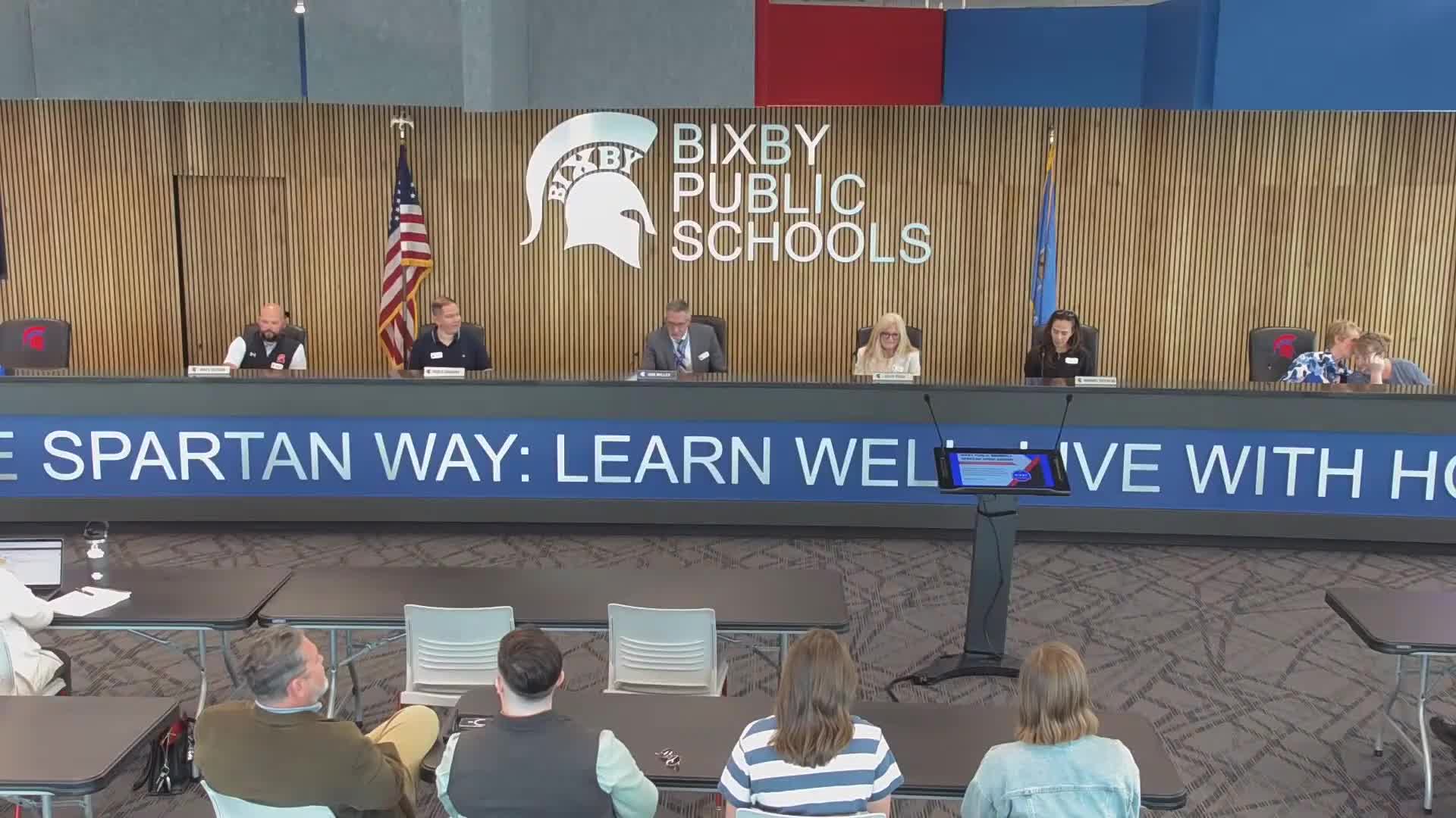 Bixby Public Schools honors outstanding students and staff at May meeting