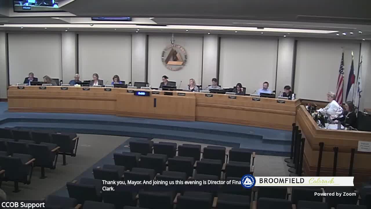 Broomfield's economist forecasts fragile economic outlook during city council meeting