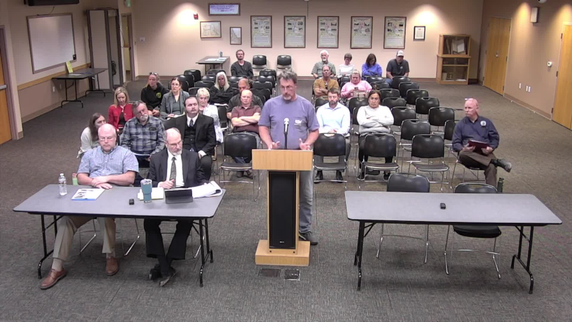 Residents oppose rezoning of Worley parcels to commercial use citing environmental concerns