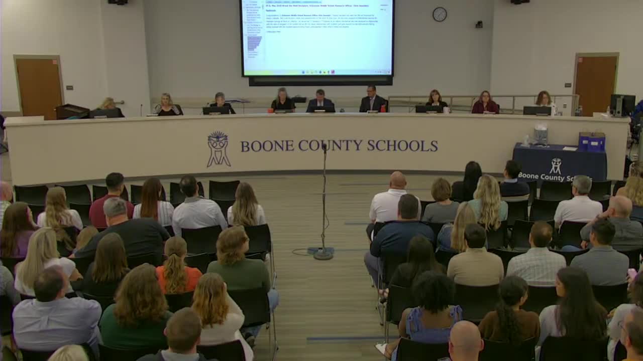 Deputy Saunders recognized for impactful role as Boone County school resource officer