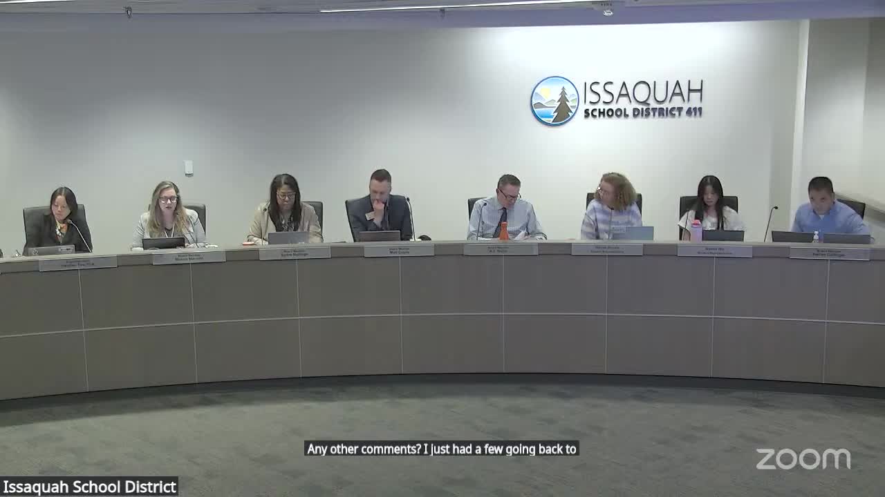 Issaquah School Board discusses alarming student survey results on fear of ridicule