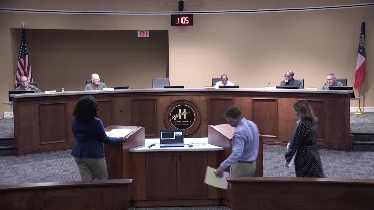 Public comments highlight growth concerns during Henry County zoning meeting